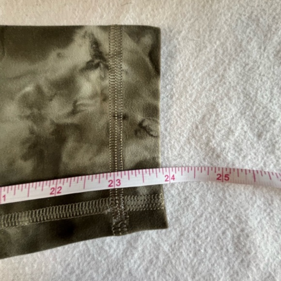 🍋 Lululemon Align High-Rise Leggings in Diamond Dye Sage Size 0 - Picture 7 of 7